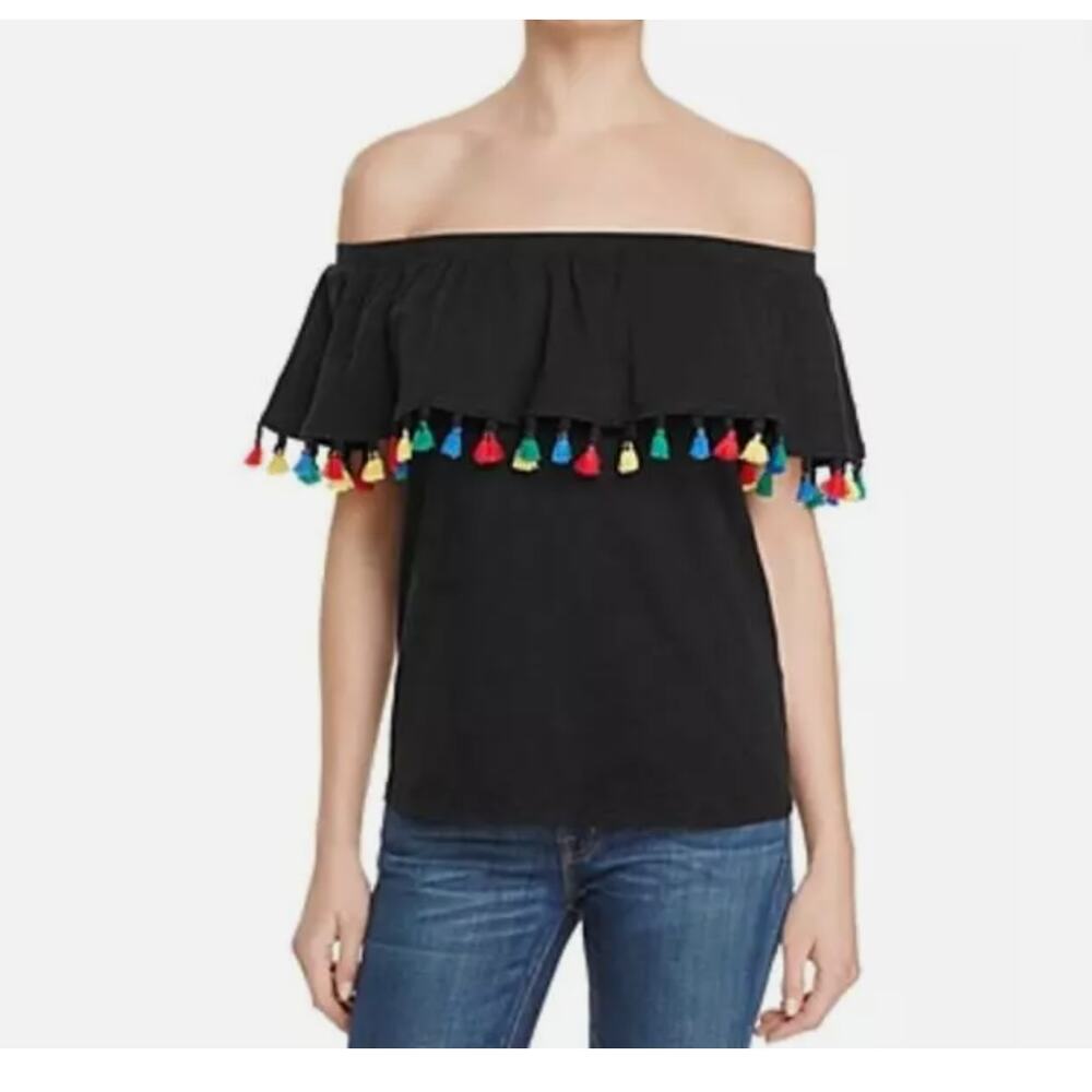 NWT VELVET BY GRAHAM & SPENCER OFF THE SHOULDER TOP